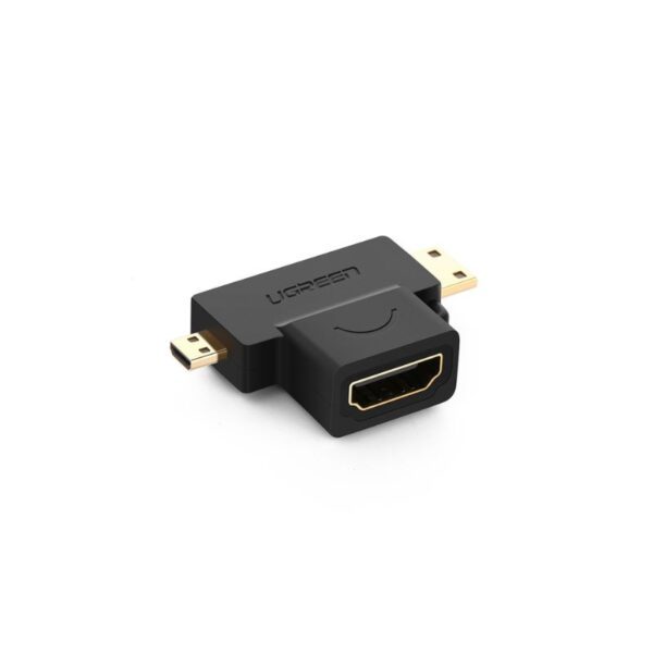 UGREEN 2in1 Mini HDMI and Micro HDMI Male to HDMI Female Adapter