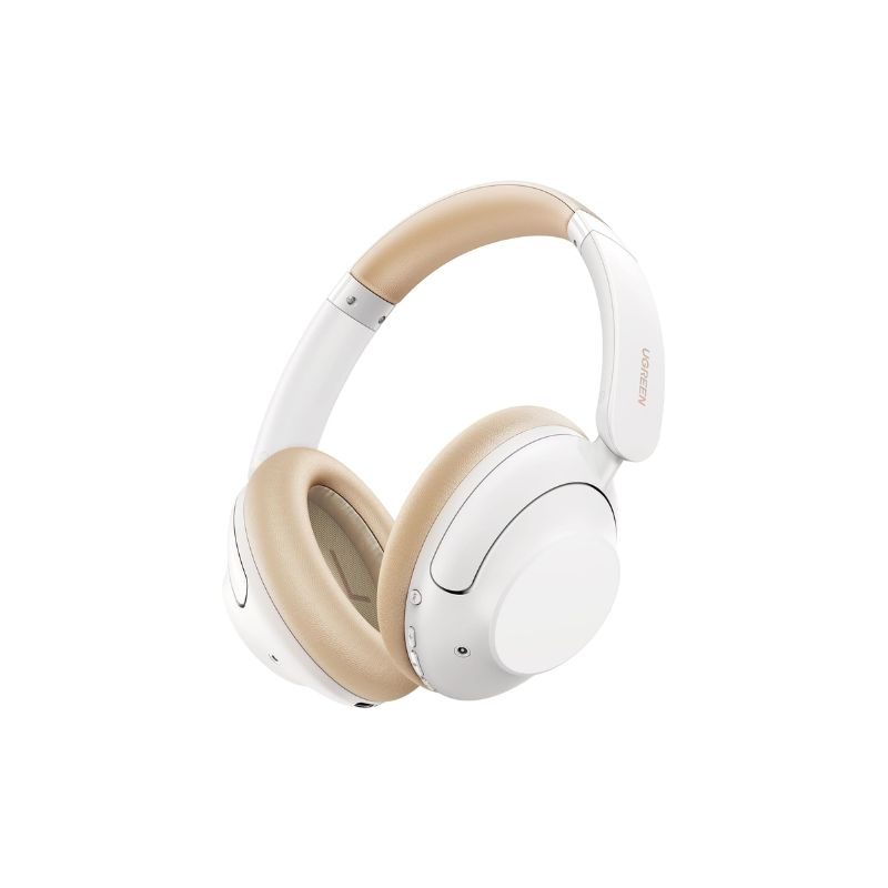 UGREEN HiTune Max5 Hybrid Active Noise-Cancelling Headphones White