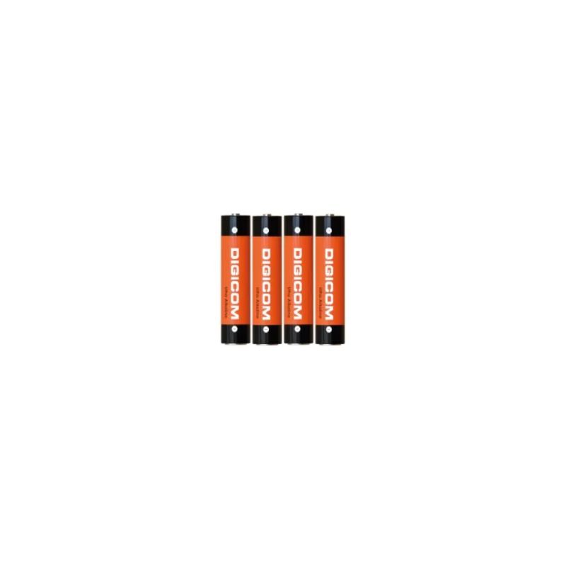 AAA LR04 alkaline battery 4 pcs shrink pack