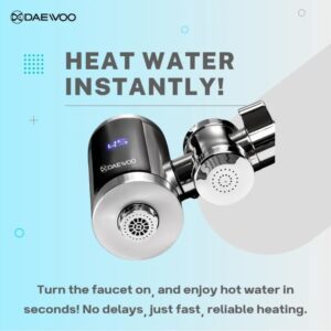 Daewoo Electric Water Heating Faucet/Tap | Current Protection - Image 4